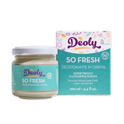 DEOLY SO FRESH Deodorante in crema super fresco a lunga durata- LATTE E LUNA