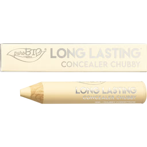 Langanhaltender Concealer Chubby puroBIO - 3 Abdeckstifte