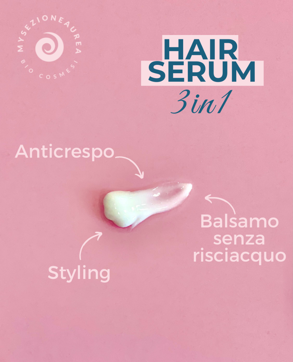 Hair Serum 3in1 per capelli lisci, ricci e mossi MY SHINE