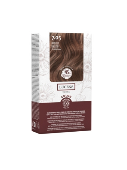 7.05 - biondo caldo - Tinta Permanente naturale senza ammoniaca (sostituisce 7.35)