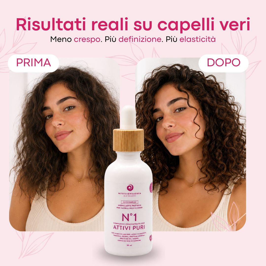 N°1 ATTIVI PURI Modellante Proteico Capelli Ricci e Mossi - HAIR COMPLEX