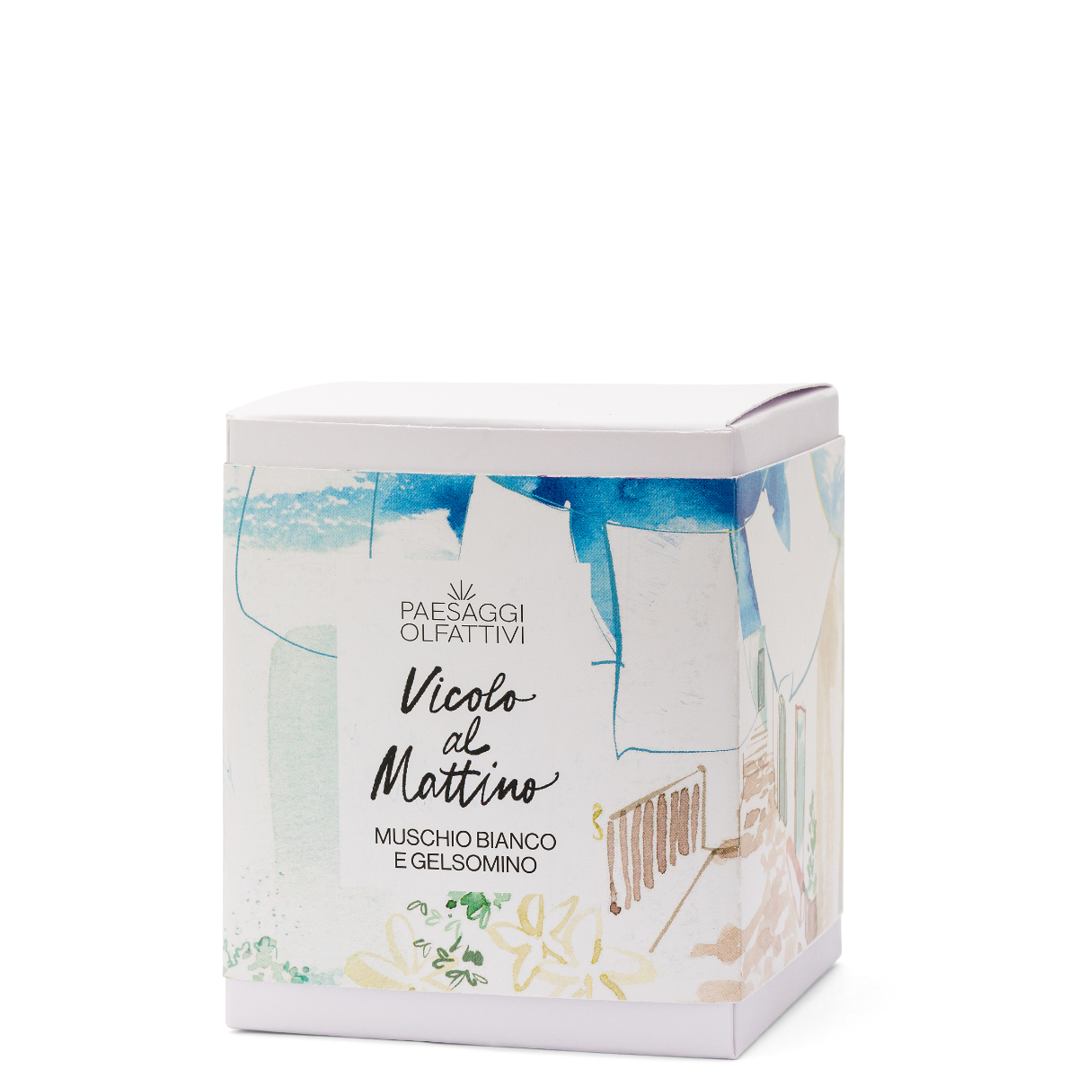 Diffusore per Ambienti VICOLI AL MATTINO - Muschio Bianco e Gelsomino - DOMEA PAESAGGI OLFATTIVI