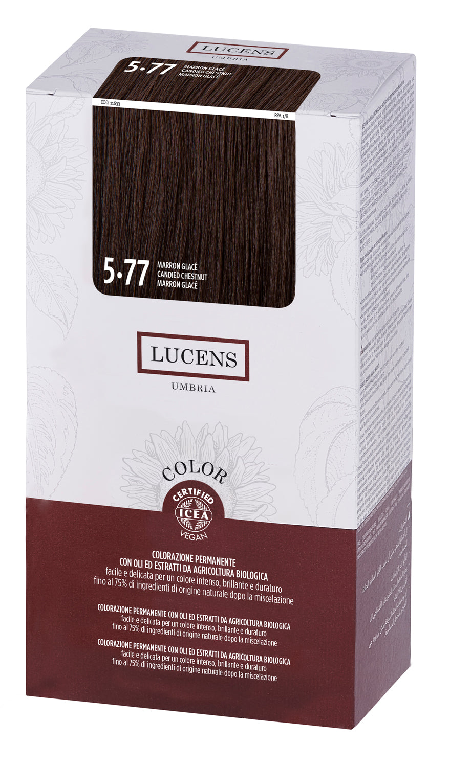 5.77 Marron Glacè - Tinta Permanente naturale senza ammoniaca
