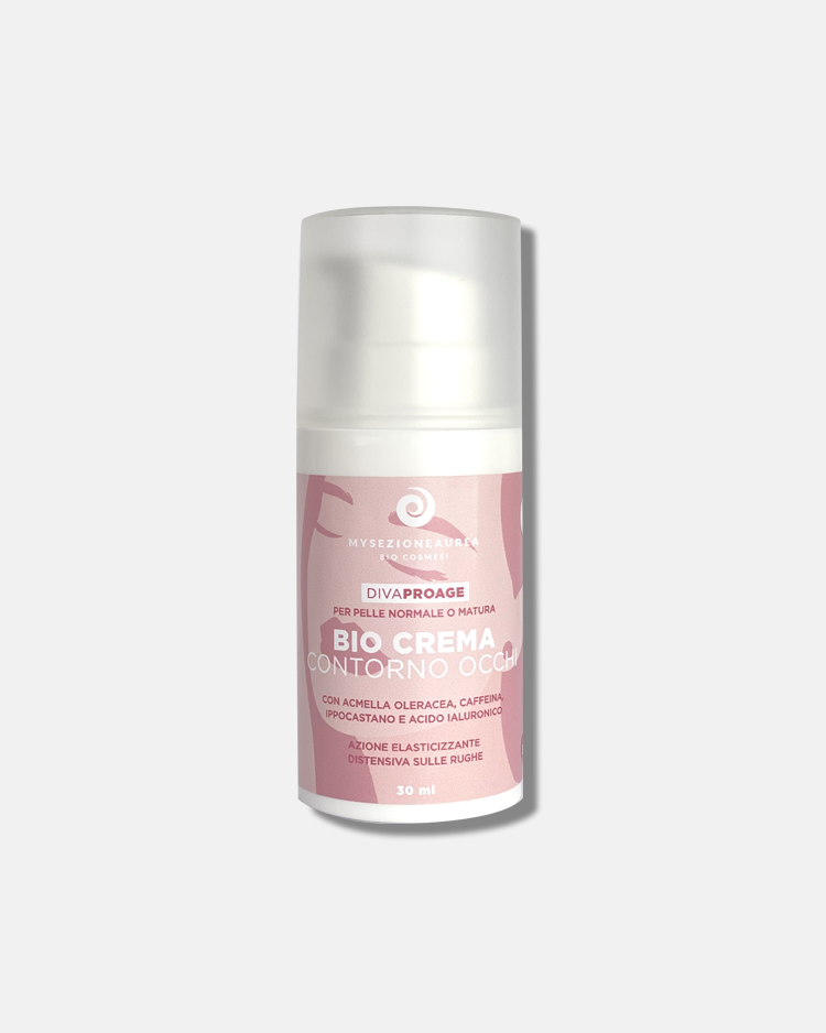 Bio crema contorno occhi per pelle normale o matura DIVA PRO AGE
