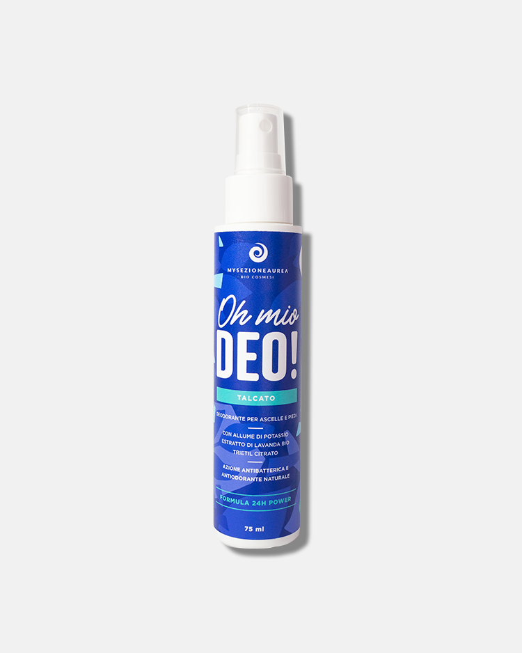 Oh mio DEO! Deodorante per ascelle e piedi - Talcato - formula power 24h