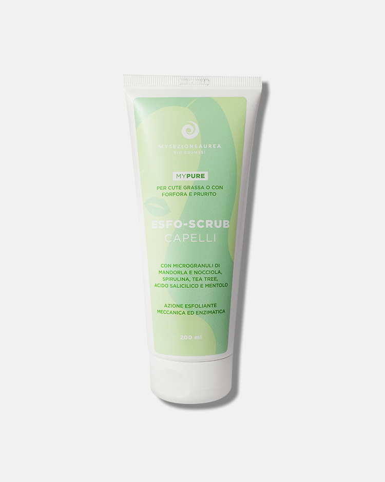 ESFO SCRUB CAPELLI per cute grassa o con forfora e prurito MY PURE-200 ml