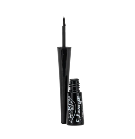 Eyeliner biologico punta feltro nero - PuroBIO - On Fleek Felt Tip
