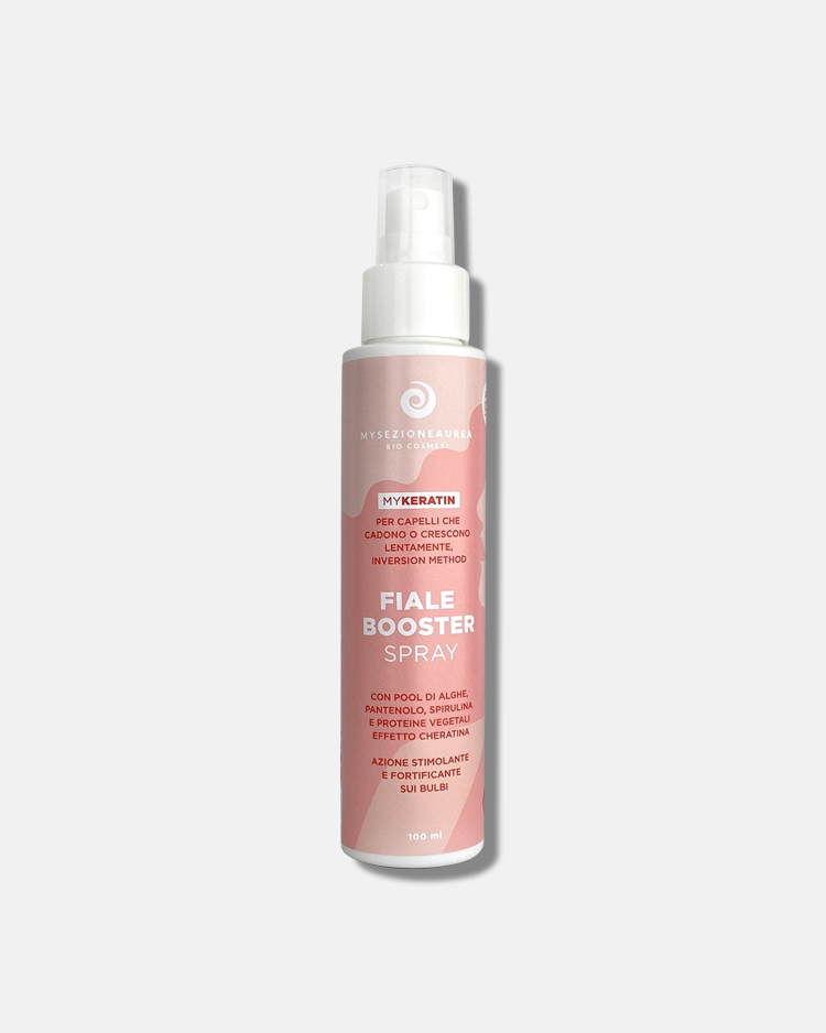 Fiale booster spray per capelli che cadono, crescono lentamente e inversion method MY KERATIN