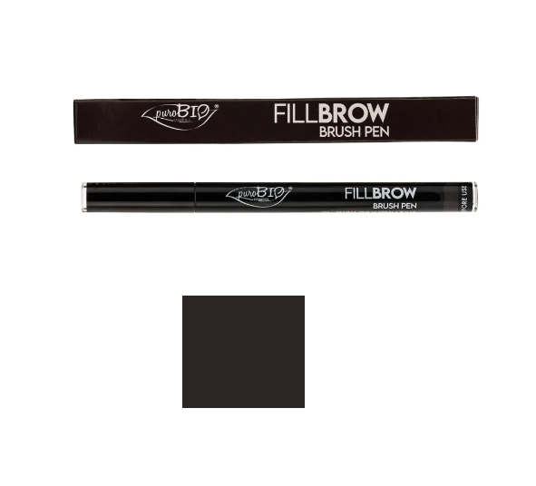 FILLBROW- penna sopracciglia BIO long lasting fino a 12 ORE - PuroBIO-04 soft black