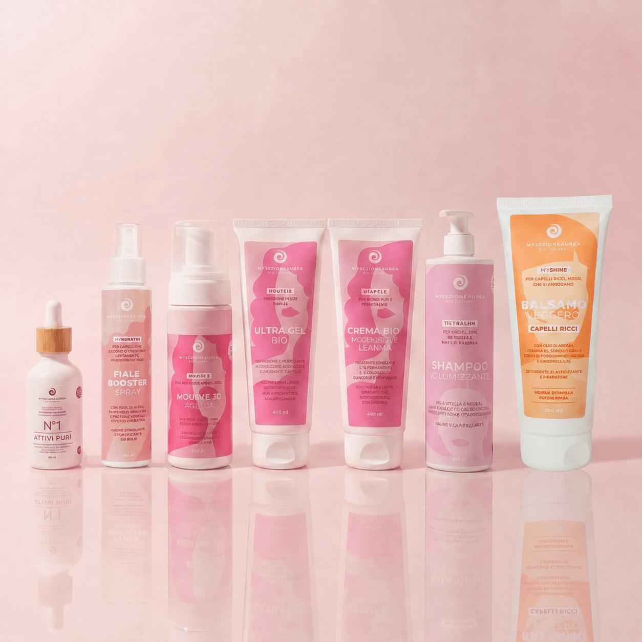 Kit VOLUME per Capelli Ricci crespi e rovinati post gravidanza
