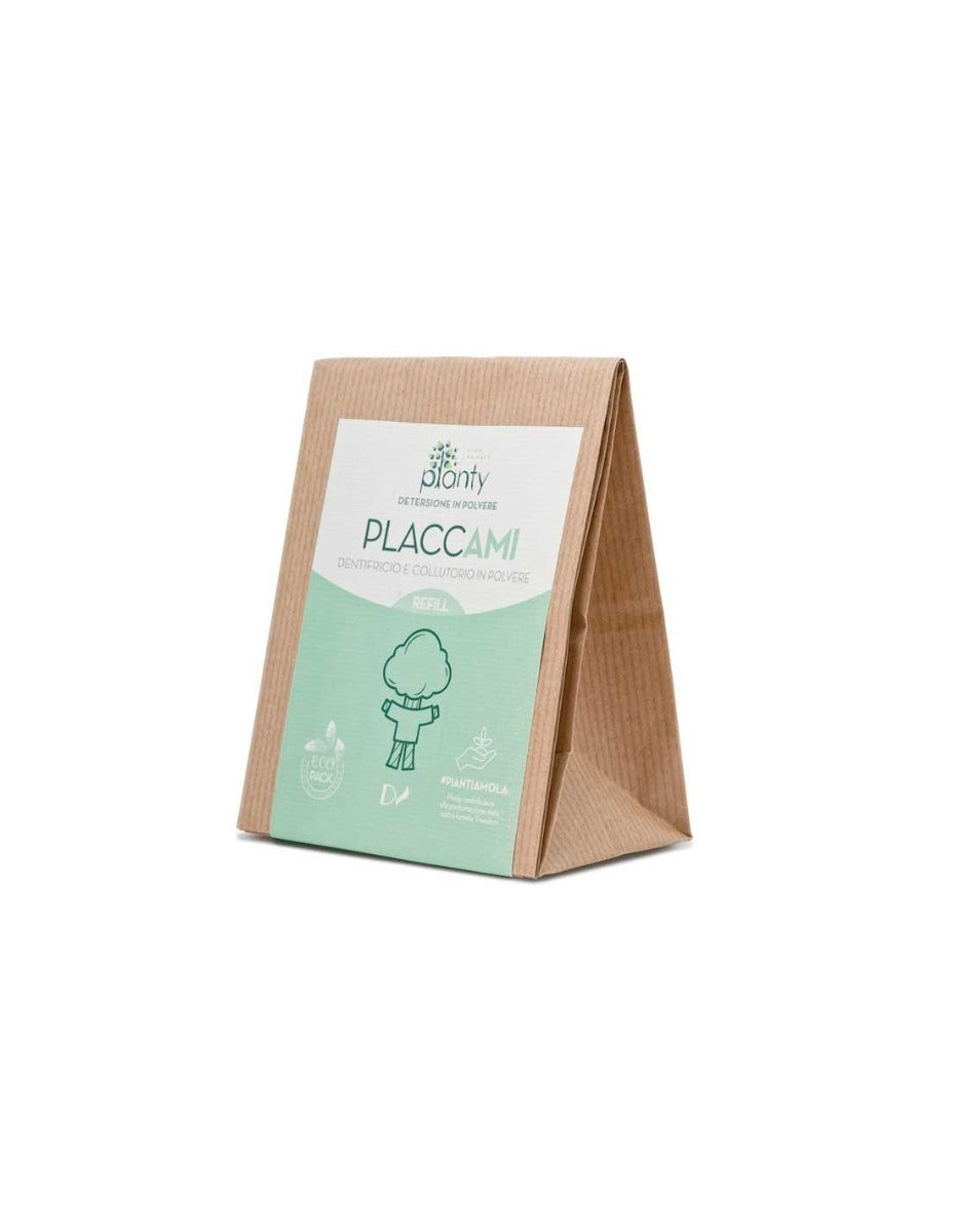 PLACCAMI - Dentifricio e Colluttorio in Polvere - Planty