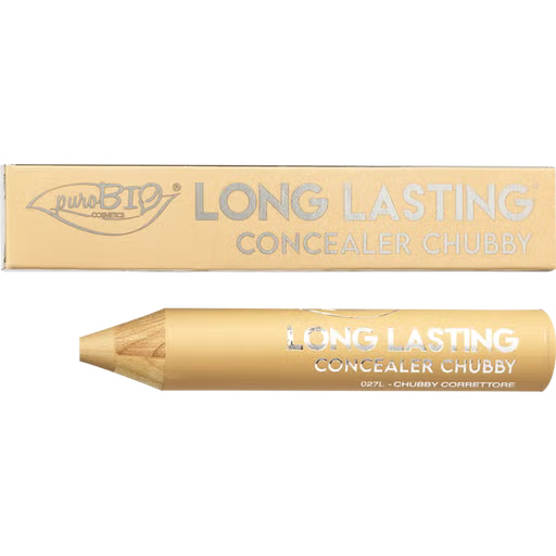 Langanhaltender Concealer Chubby puroBIO - 3 Abdeckstifte 