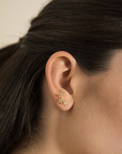 Orecchini a lobo Silvia oro-Veramé