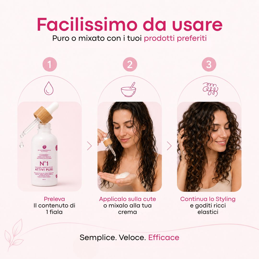 N°1 ATTIVI PURI Modellante Proteico Capelli Ricci e Mossi - HAIR COMPLEX