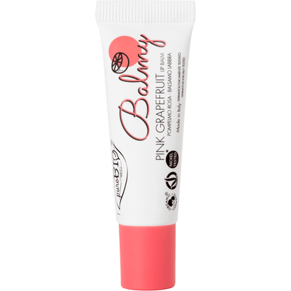BALMY - Balsamo Labbra Cremoso puroBIO - 6 gusti-02 Pompelmo rosa