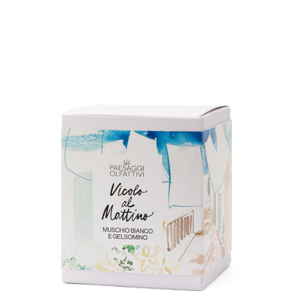 Diffusore per Ambienti VICOLI AL MATTINO - Muschio Bianco e Gelsomino - DOMEA PAESAGGI OLFATTIVI