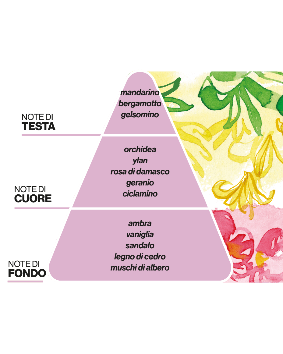 Diffusore per Ambienti AURORA FLOREALE - Orchidea e Ylang Ylang - DOMEA PAESAGGI OLFATTIVI