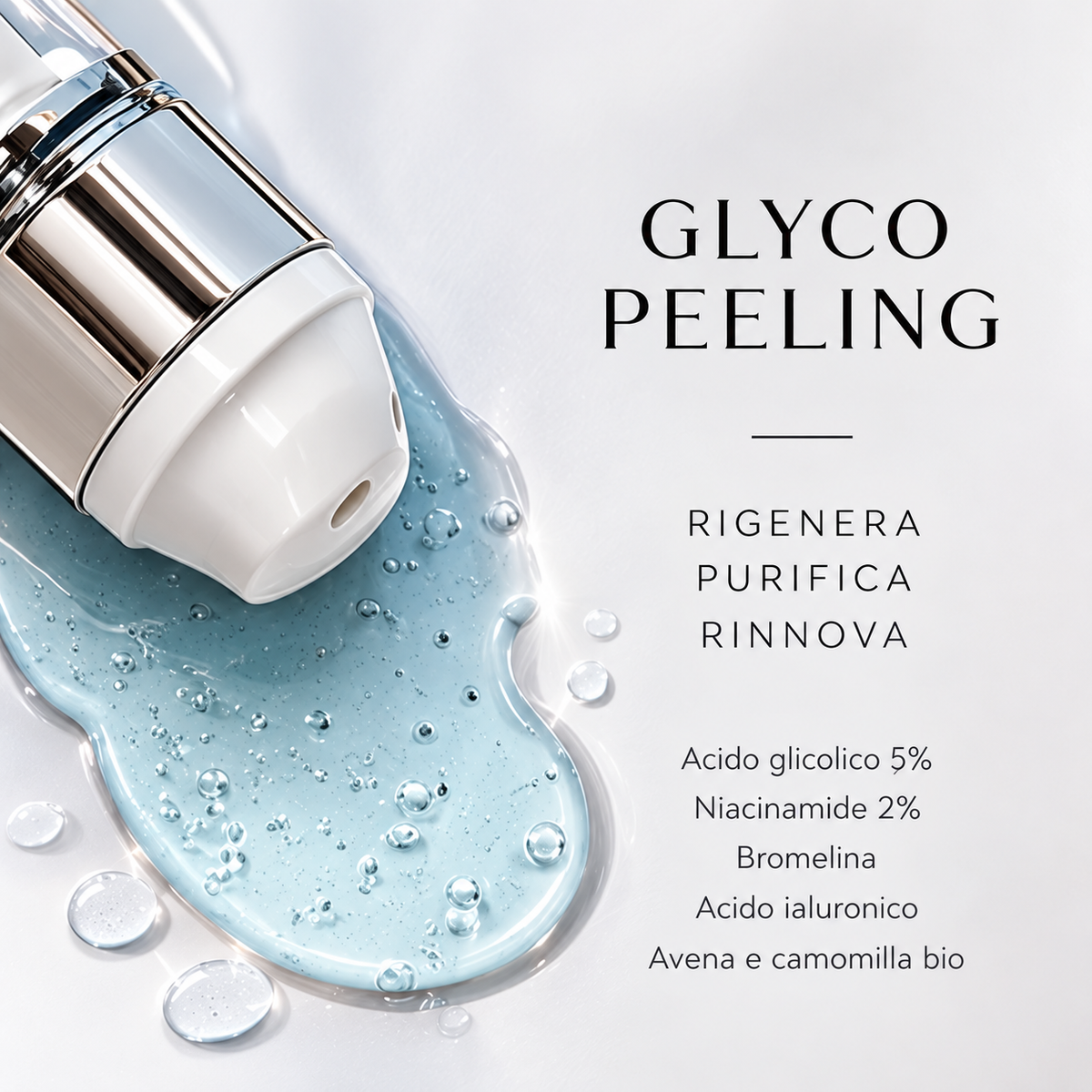 Kit Esfoliante e Illuminante GLYCO PEELING + Siero NIACINAMIDE
