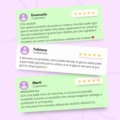 DIVA DIVINE Alpha-Hydroxysäure (AHA) Nacht-Booster für Falten, Mitesser, Pickel und Unreinheiten
