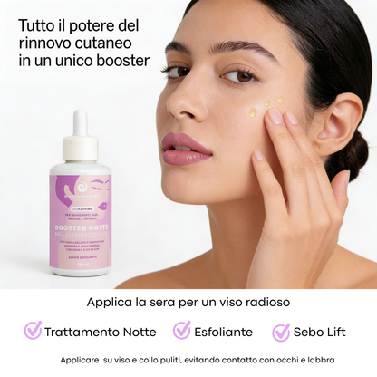 DIVA DIVINE Alpha-Hydroxysäure (AHA) Nacht-Booster für Falten, Mitesser, Pickel und Unreinheiten