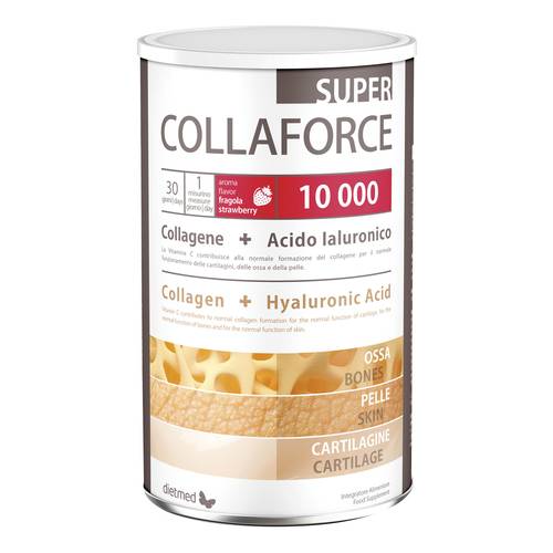 COLLAFORCE SUPER COLLAGENE + IALURONICO AROMA FRAGOLA - DIETMED