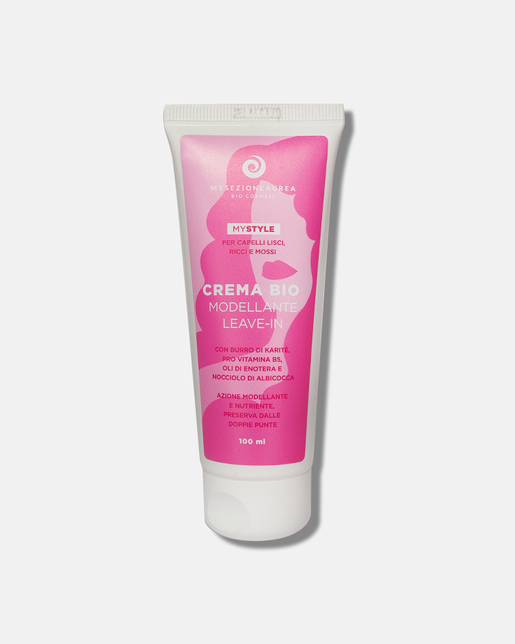 Crema bio modellante leave-in per capelli lisci, ricci e mossi MY STYLE-100 ml