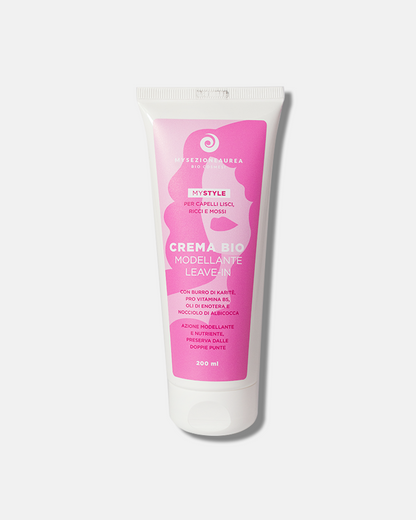 Crema bio modellante leave-in per capelli lisci, ricci e mossi MY STYLE-200 ml