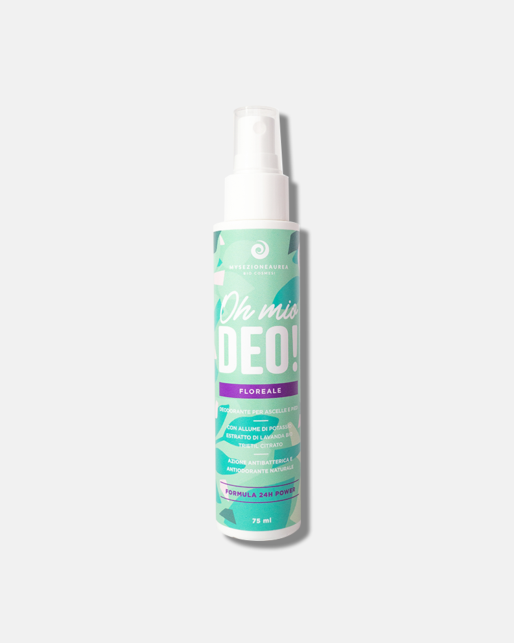 Oh mio DEO! Deodorante per ascelle e piedi - Floreale - formula power 24h