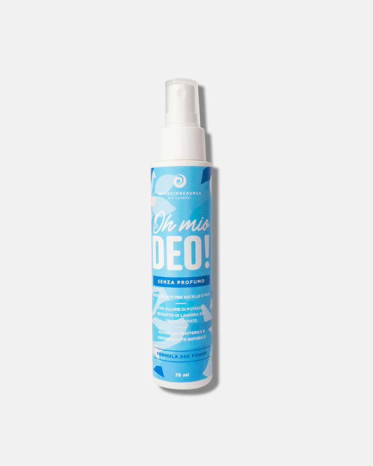 Oh mio DEO! Deodorante per ascelle e piedi - senza profumo - formula power 24h