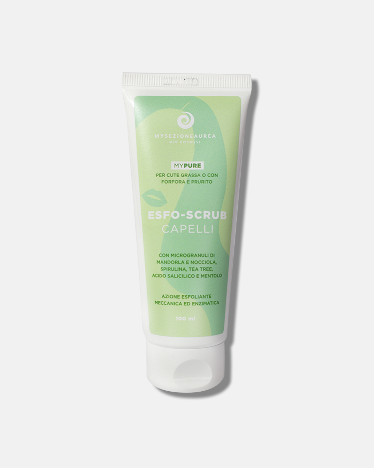 ESFO SCRUB CAPELLI per cute grassa o con forfora e prurito MY PURE-100 ml