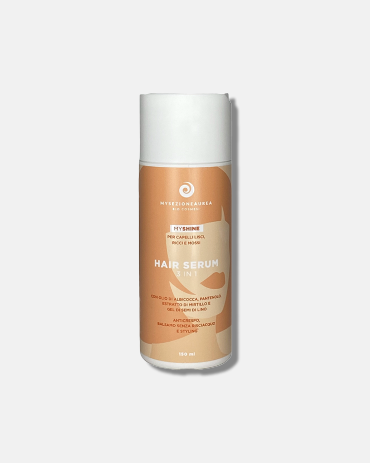 Hair Serum 3in1 per capelli lisci, ricci e mossi MY SHINE