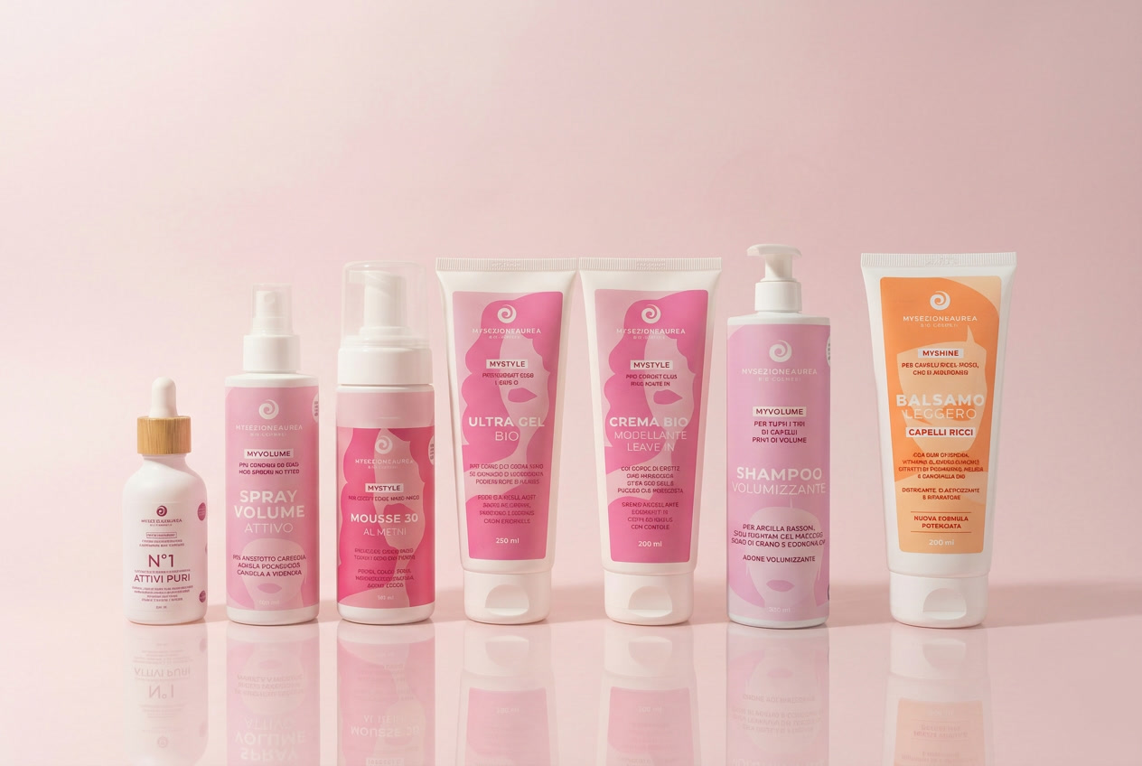 Kit VOLUME per Capelli Ricci, crespi e rovinati