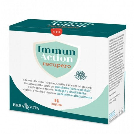 IMMUN ACTION RECUPERO Immunostimolante e Ricostituente in bustine - Erba Vita 