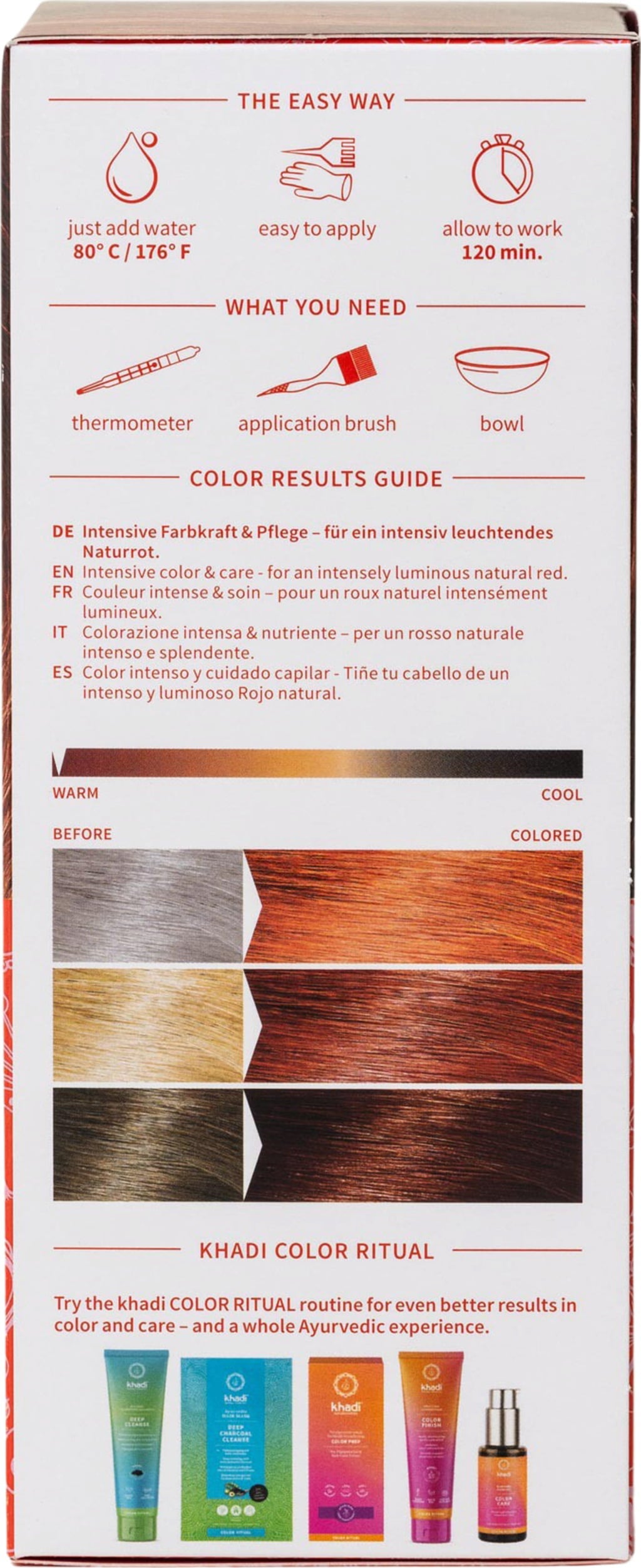 Henné Puro Tinta naturale Khadì