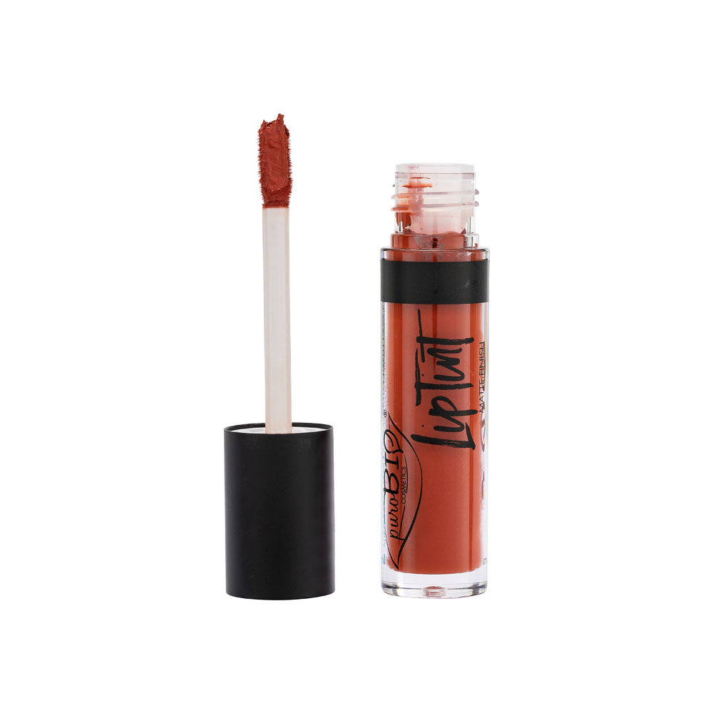 LipTint – Rossetto Liquido - PuroBIO-05 ROSSO MATTONE