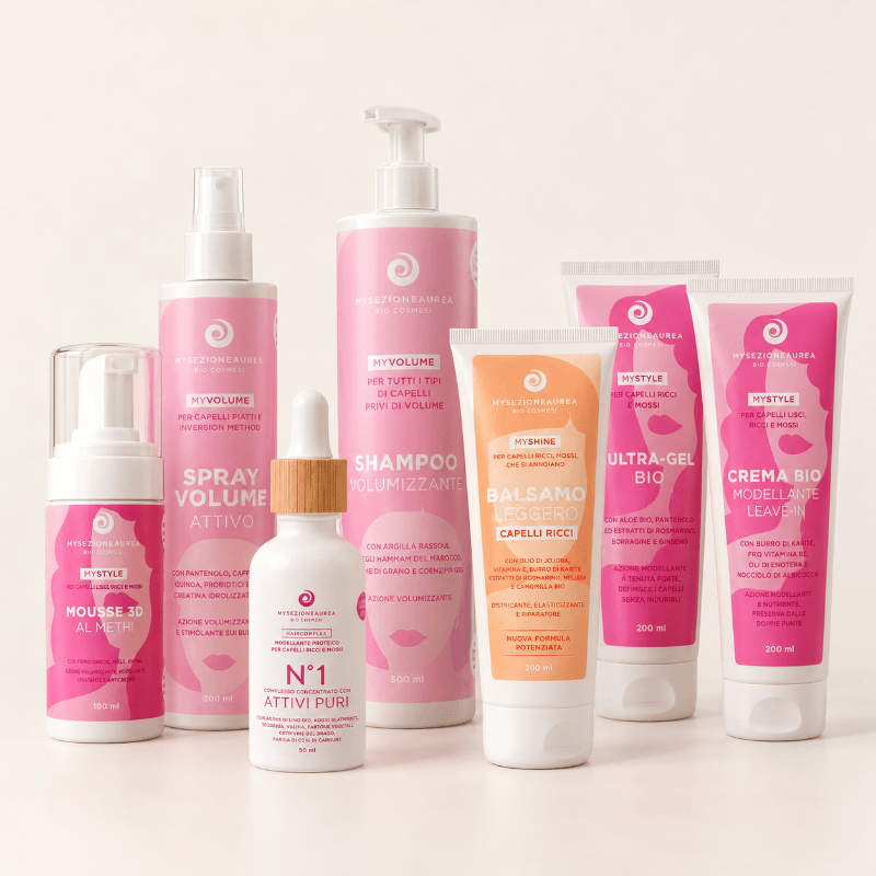 Kit VOLUME per Capelli Ricci, crespi e rovinati