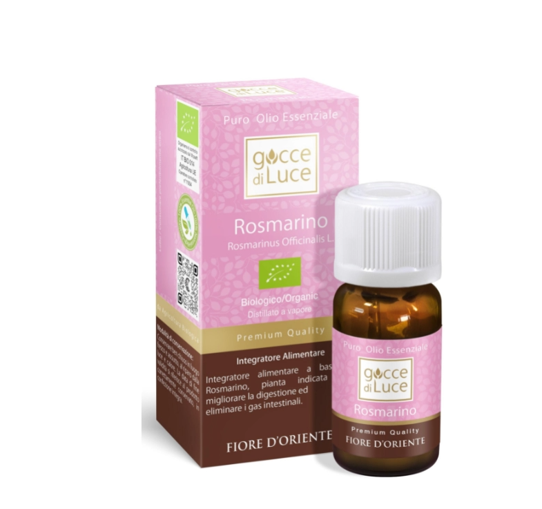 OLIO ESSENZIALE DI ROSMARINO GOCCE DI LUCE