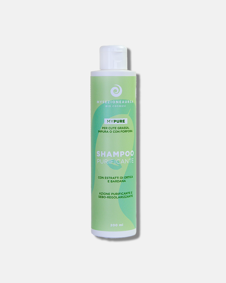 Shampoo purificante per cute grassa, impura o con forfora MY PURE-200 ml