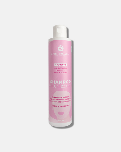 Shampoo Volumizzante per tutti i tipi di capelli, in particolare quelli piatti MY VOLUME-200 ml