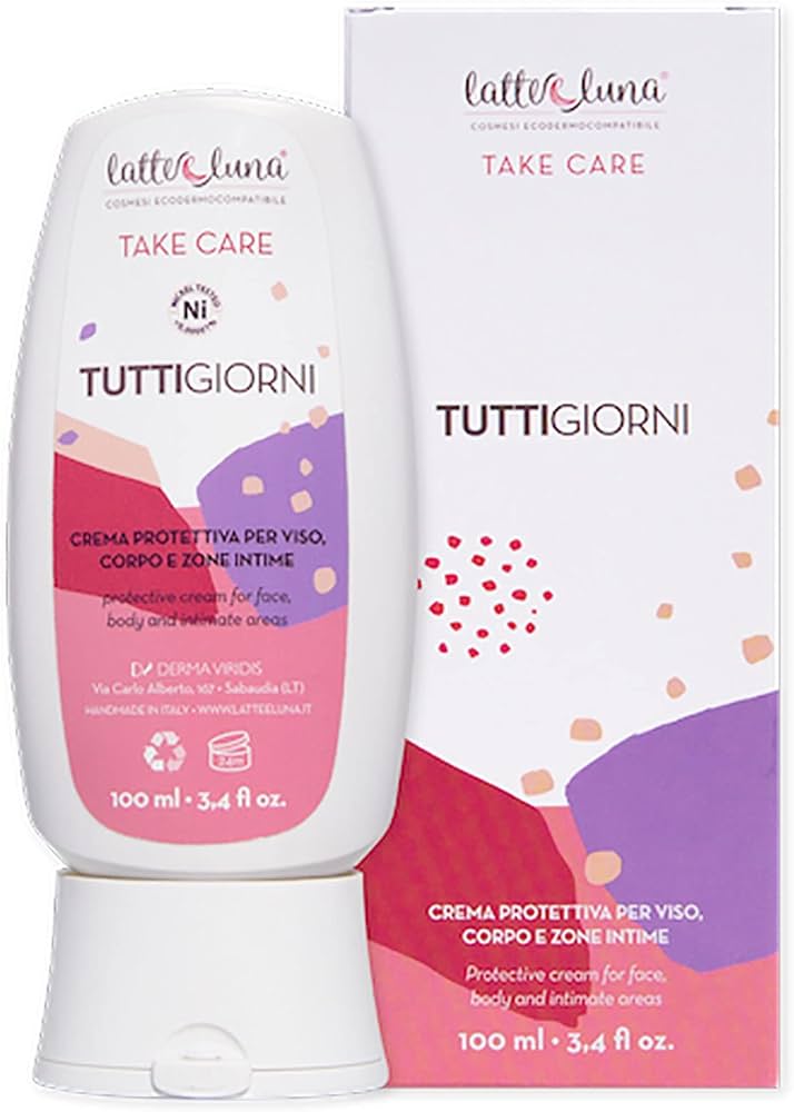 TUTTIGIORNI Latte e Luna - CREMA PROTETTIVA PER VISO, CORPO E ZONE INTIME